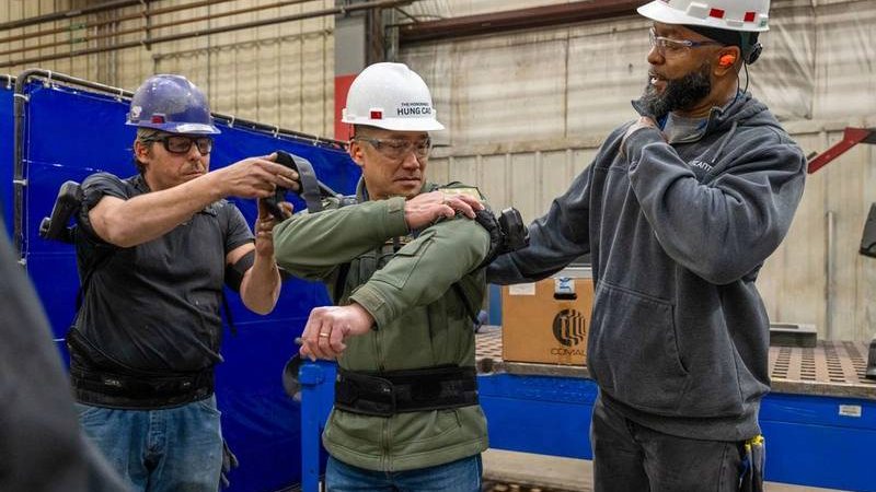 U.S. Navy Secretary Visits Fincantieri Wisconsin Shipyards