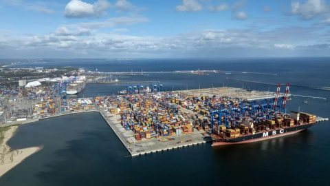 Port of Gdańsk container throughput rises 21% in first nine months