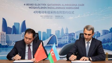 CRRC to supply inter-city trains to Azerbaijan’s ADY