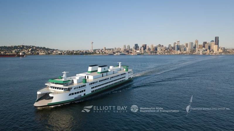 ABB Powers Third Hybrid Washington State Ferry Newbuild