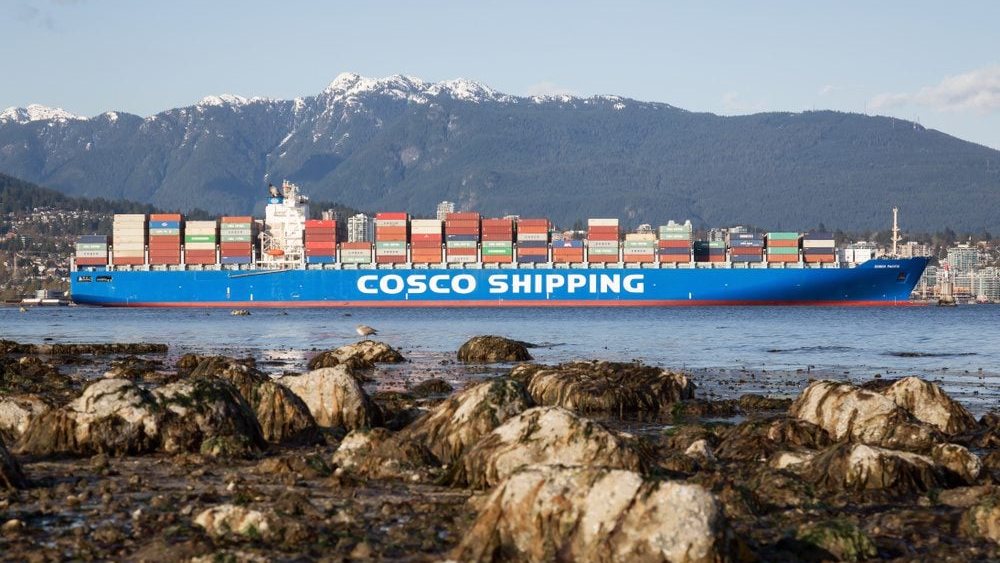 COSCO Profit Jumps Most in Two Years as Turmoil Supports Rates