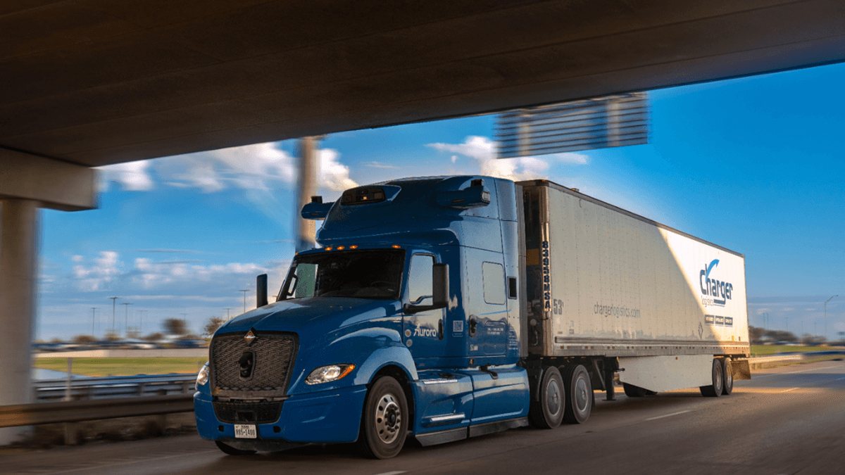 Charger Logistics plans to buy up to 500 autonomous trucks