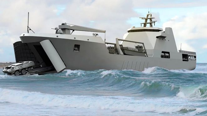 TOTE Services Selects Hanwha Defense USA for Medium Landing Ship Program
