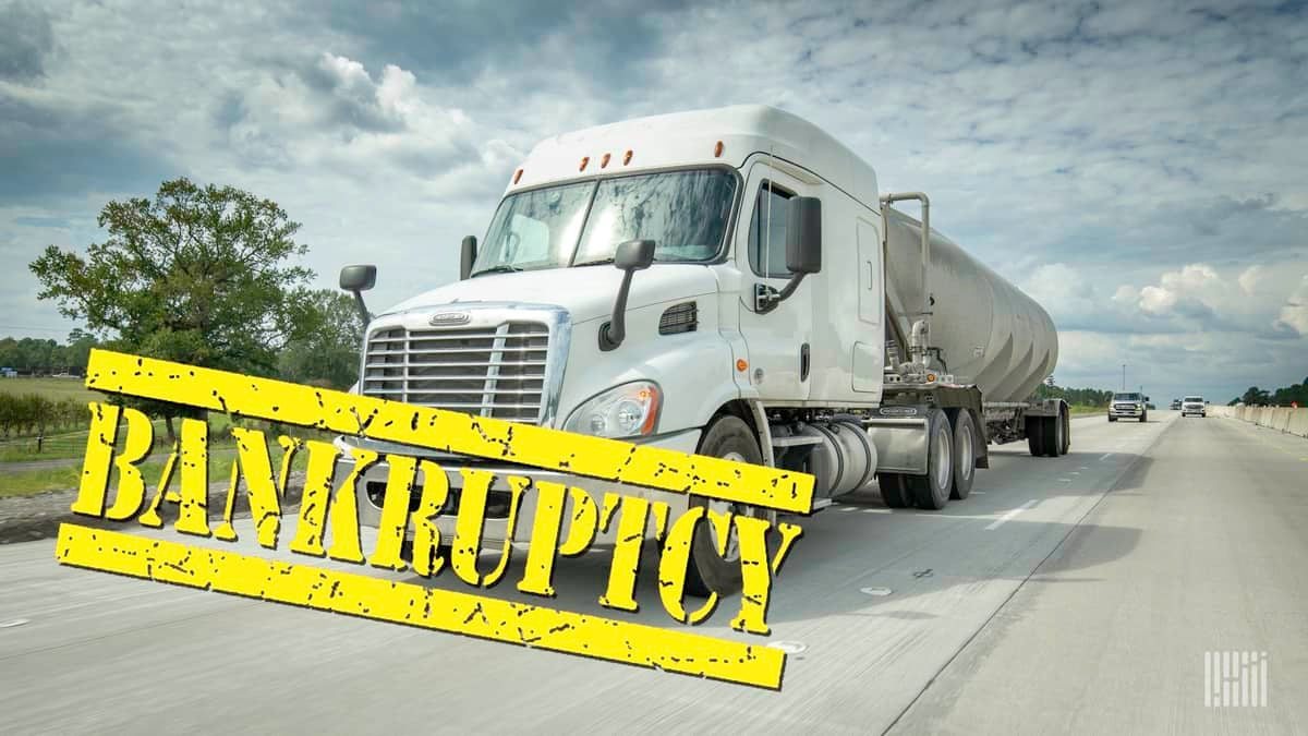 New trucking bankruptcies expose mounting debt and shrinking fleets 