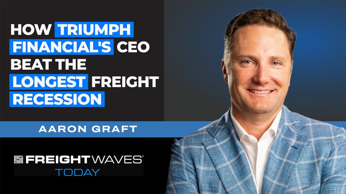 How Triumph Financial’s CEO Beat the Longest Freight Recession
