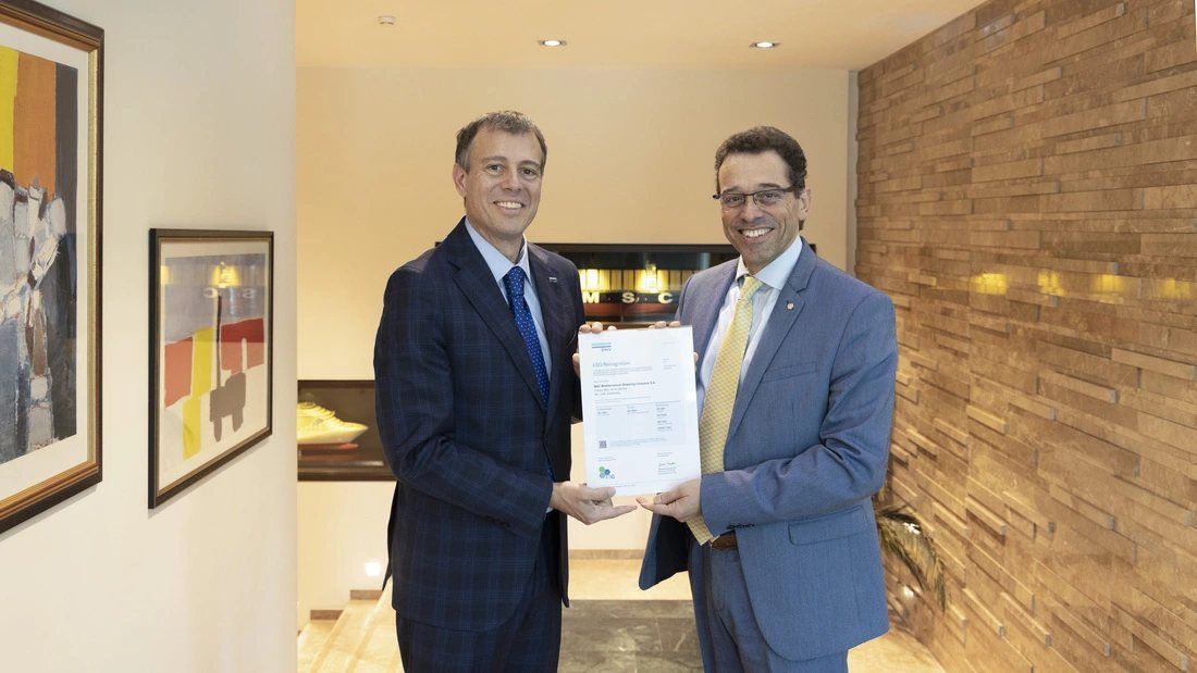 MSC receives first ESG Recognition from DNV