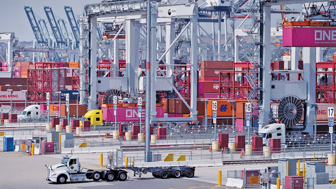 Ports of Los Angeles and Long Beach set all-time records