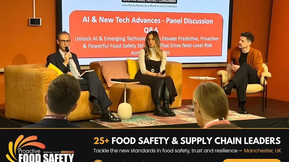 Food Safety Leaders From McDonald's, PepsiCo, Nestlé & Mondelēz To Tackle Industry's Biggest Challenges In Manchester