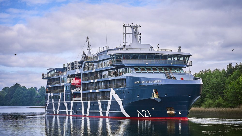 Hybrid-Electric Expedition Cruise Ship Built in Chile Set for Delivery