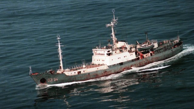 Russian Trawlers Go Fishing for Cables