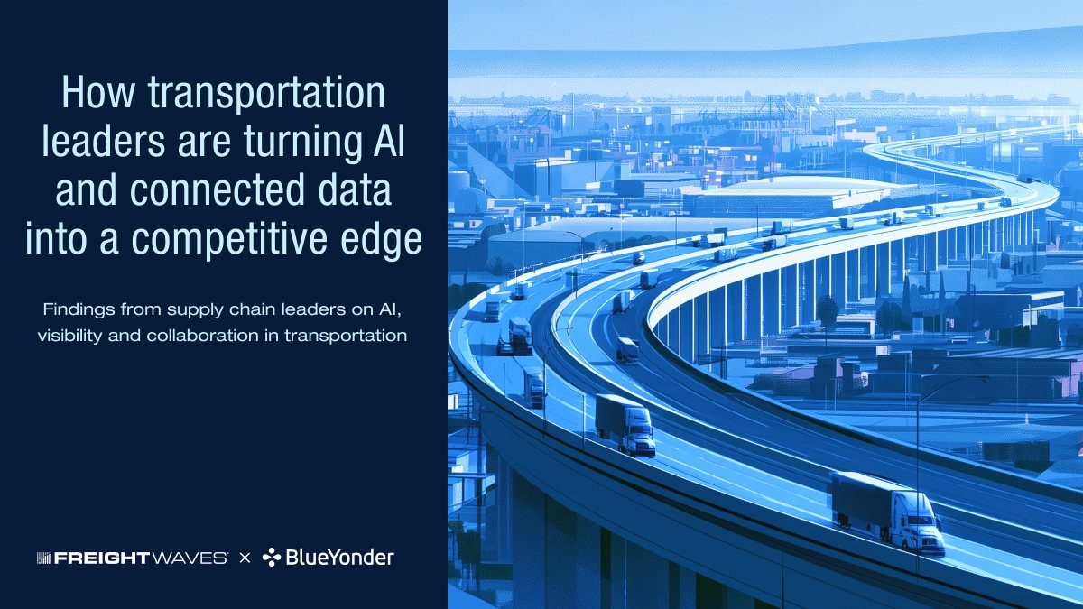How transportation leaders are turning AI and connected data into a competitive edge
