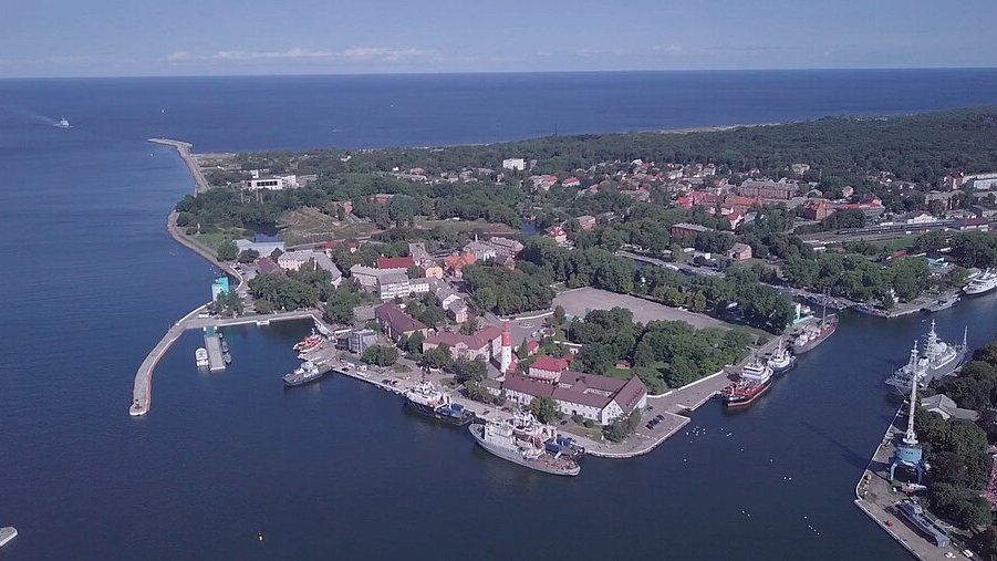 Large Russian Military Cargo Convoy Forming Up in the Baltic