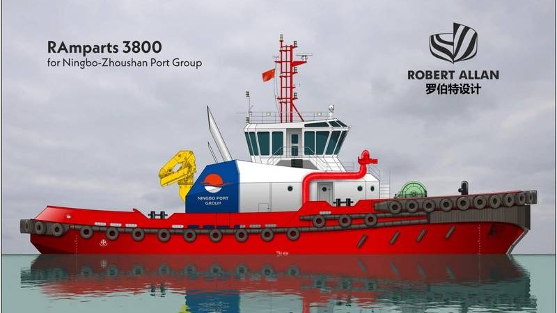 Robert Allan Announces New Ship-Handling/Fire-Fighting 2 Tug Design