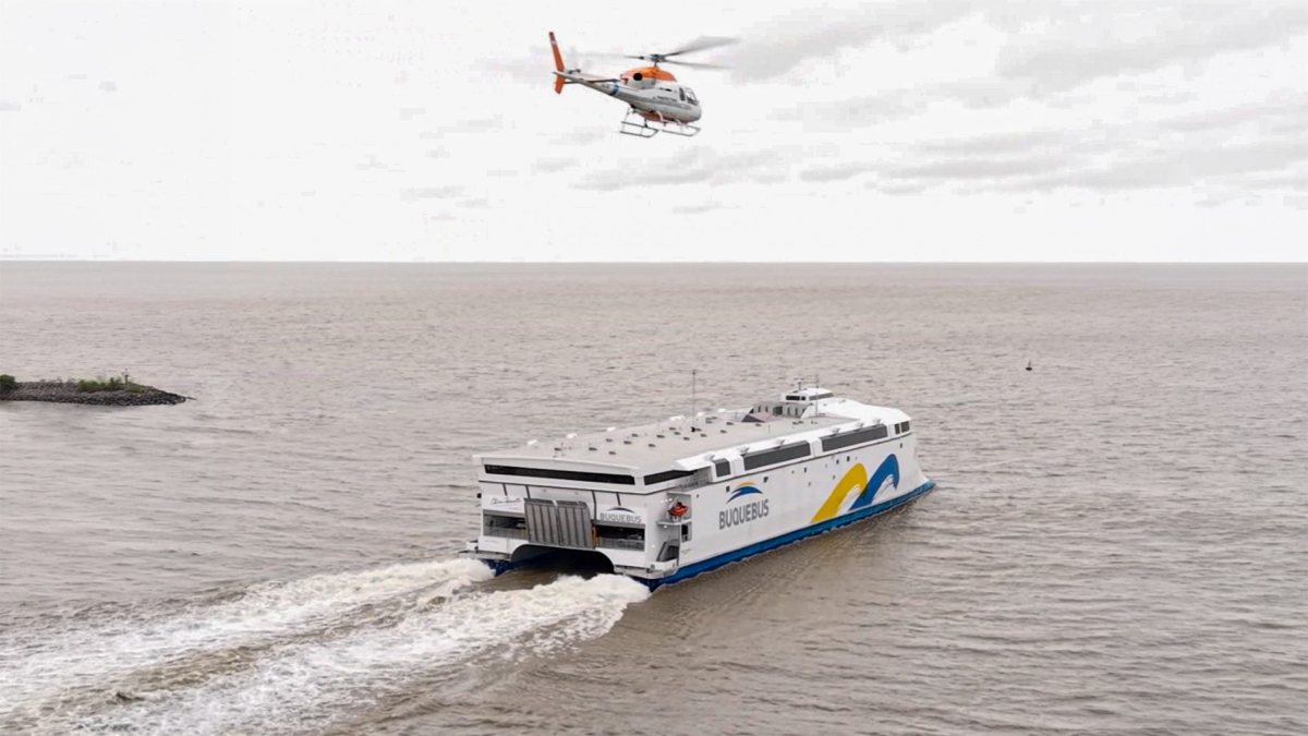World’s Largest Battery-Electric Ship Begins Commercial Service in South America