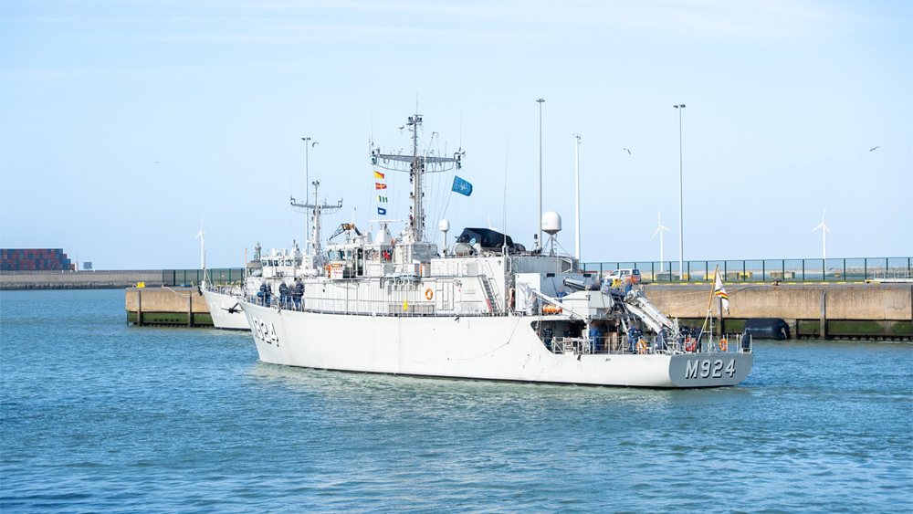 French Frigate Downed Red Sea Missile Approaching Belgian Mine Hunter