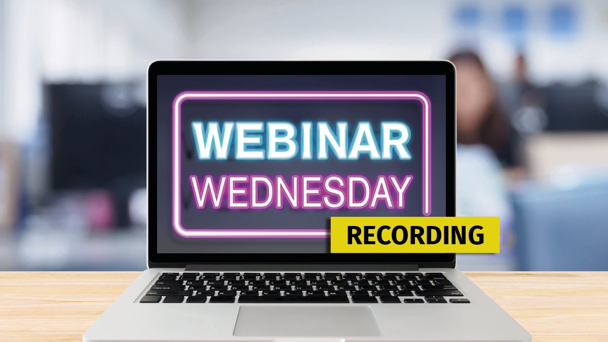 Recording webinar ‘The supply chain you have vs. the one you need’