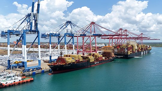 Hambantota Port sees new opportunities as container ships return to Suez