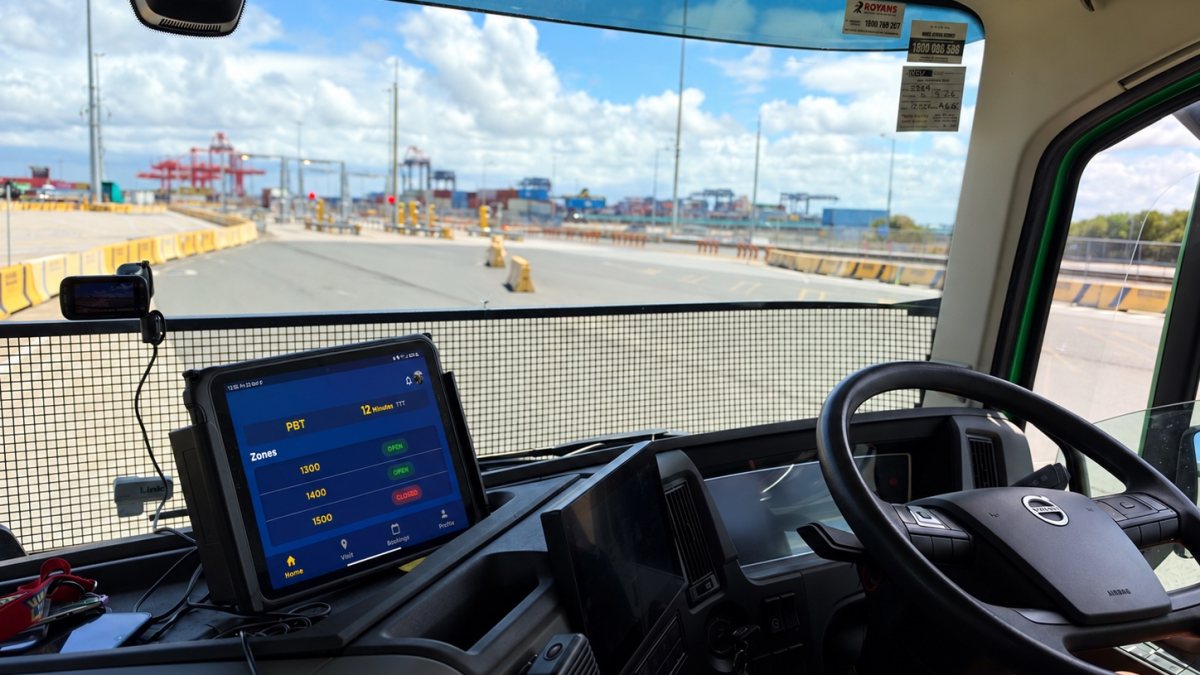 Patrick Terminals launches digital app for truck drivers