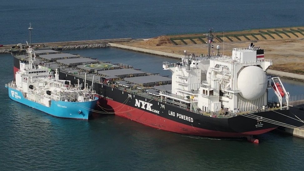 NYK and Kyushu Electric complete 100th operation with Japanese LNG bunkering vessel