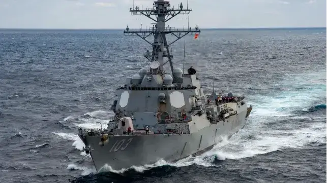 After Swift Turnaround for New Deployment, USS Truxton Returns to the Pier