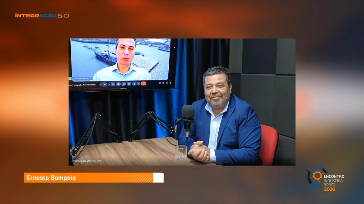 Ernesto Sampaio, president of CDSS highlights expansion of the port in Integração 5.0