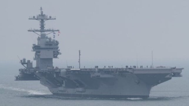 Future Carrier USS John F. Kennedy Completes Builder's Trials