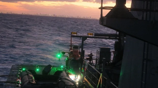 Glamox Lights Way for 1st Night Landing of Foreign Partner Helicopter