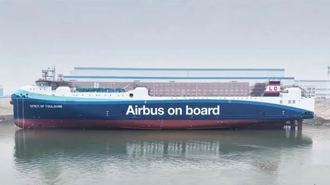 Innovative Low-Emission RoRo Launched in China for Airbus and LDA