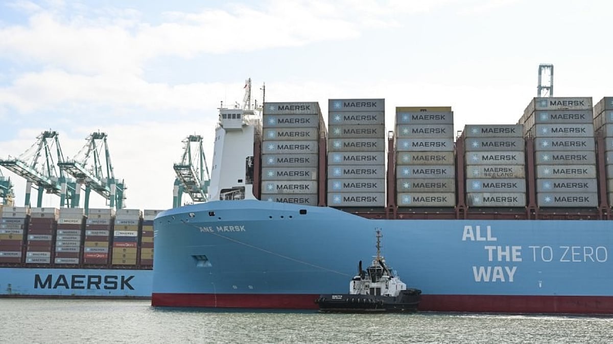 Maersk Q4 profit meets forecasts but outlook darkens on rate slide