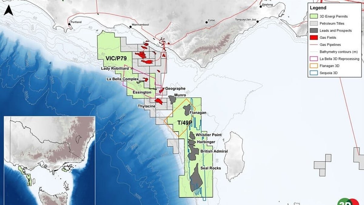 3D Energi says ConocoPhillips' Australian unit seeks to buy its stake in Otway Basin