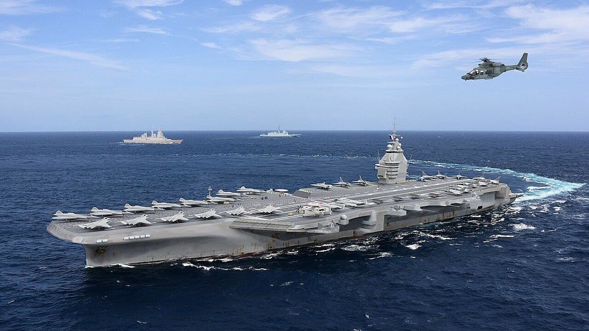 Beleaguered Macron names new French aircraft carrier “Free France”