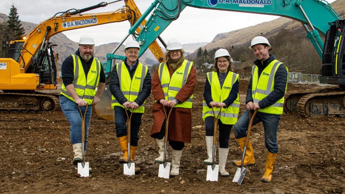 Cooke Aquaculture breaks ground on new RAS facility in Argyll, Scotland