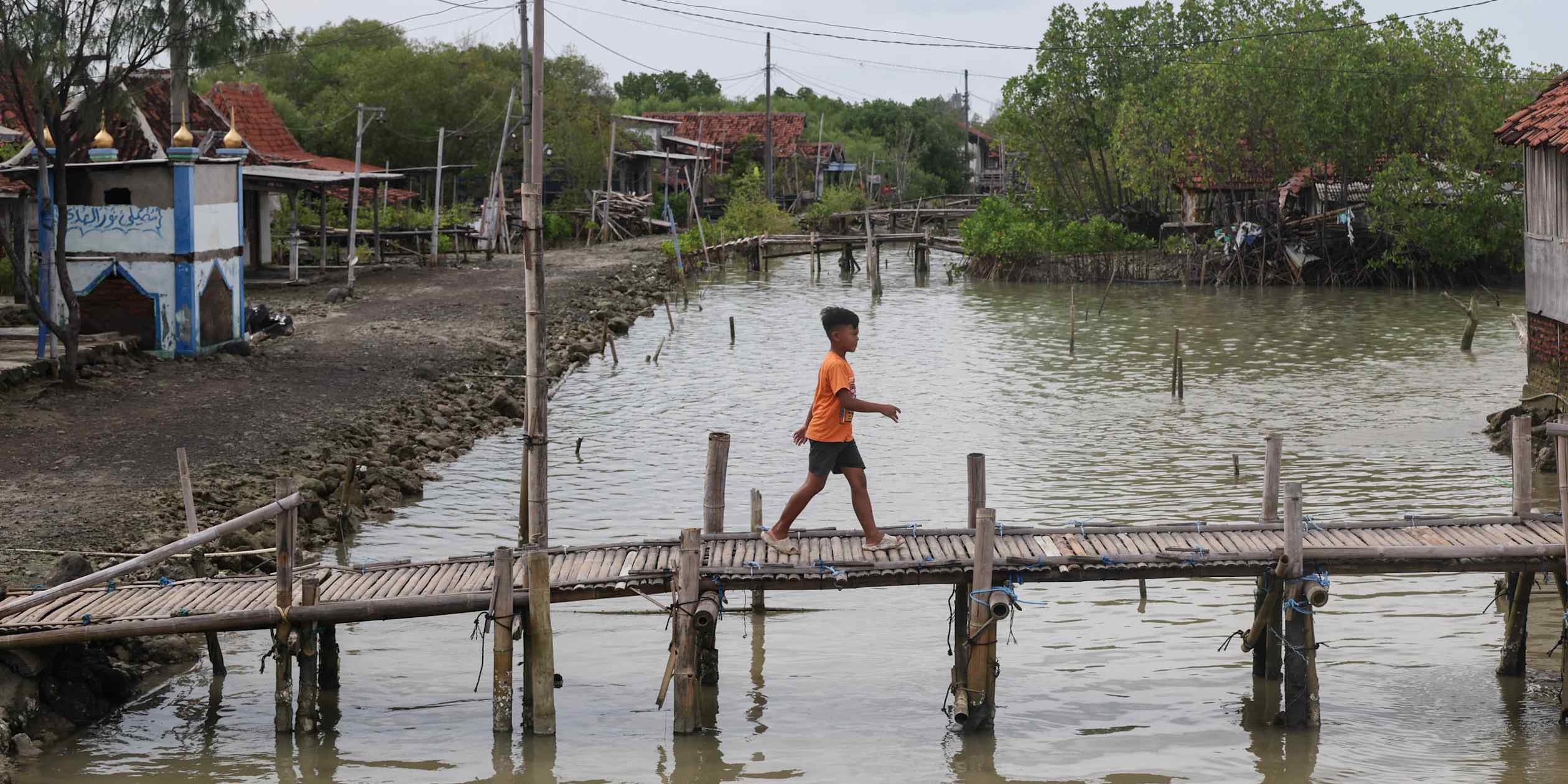 Indonesia’s coastal erosion crisis triggers $80bn seawall bet