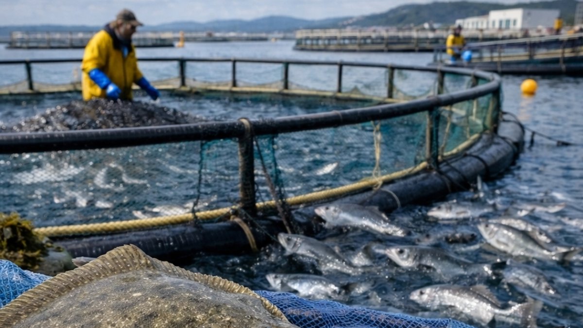 National consortium invests in the production of turbot and sea bass in aquaculture.