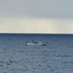 PJ intercepts fishing vessel with 1.8 tons of cocaine in the Atlantic.