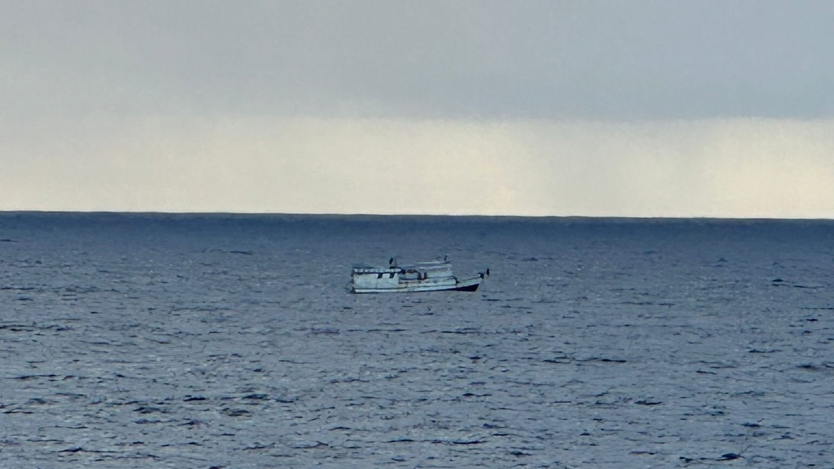 PJ intercepts fishing vessel with 1.8 tons of cocaine in the Atlantic.