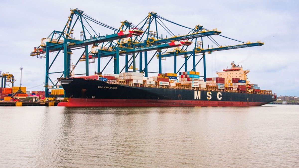 Ports and terminals in the Southeast handled 56.5 million tons in January