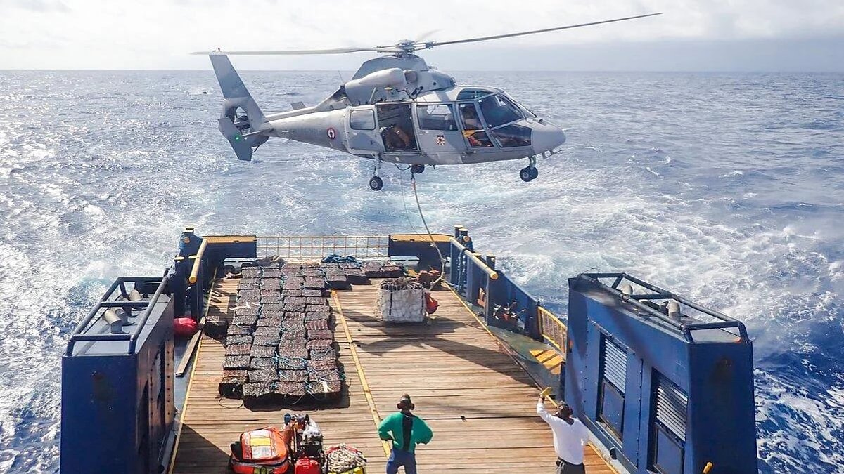 Ship’s crew charged over suspected one-tonne cocaine import off Australia’s east coast