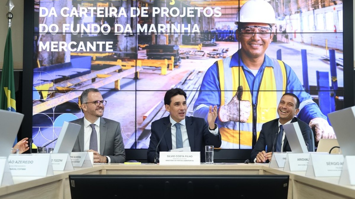 Transport modes will have investments of R$41.7 billion from the Merchant Marine Fund