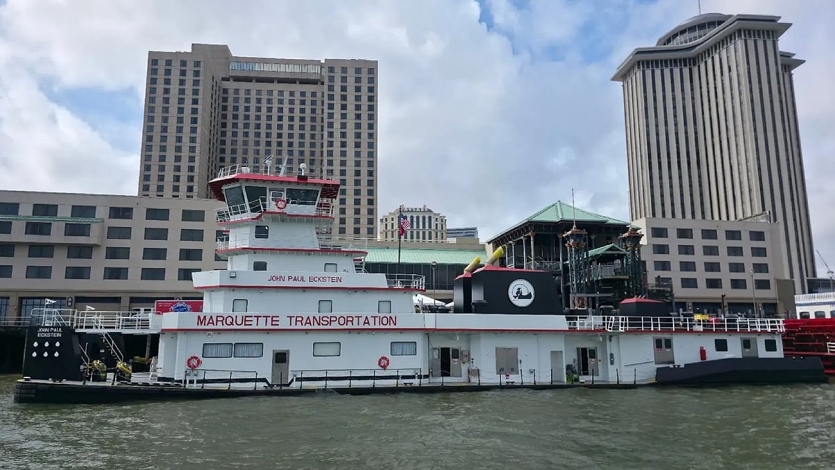 VESSEL REVIEW | John Paul Eckstein – Marquette Transportation welcomes new pusher tug to Mississippi River fleet