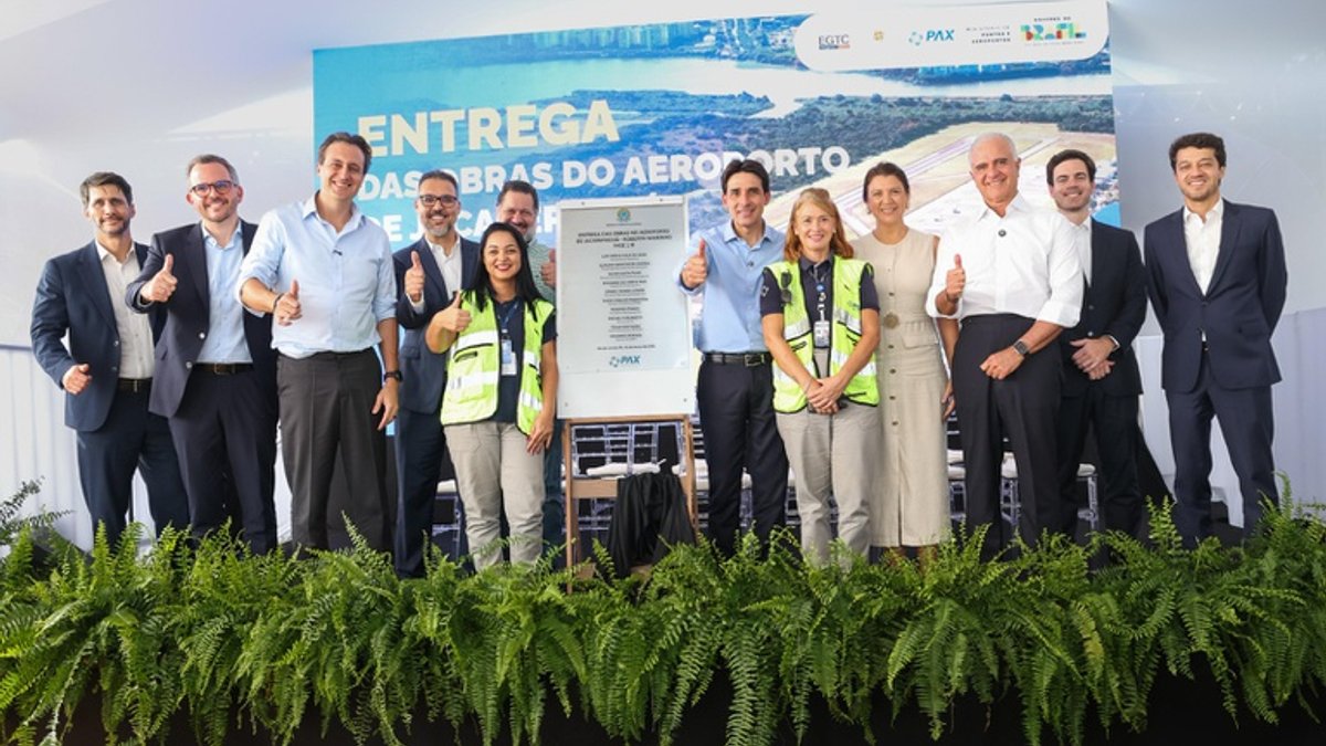 With investments of R$ 120 million, government inaugurates works at Jacarepaguá Airport (RJ)