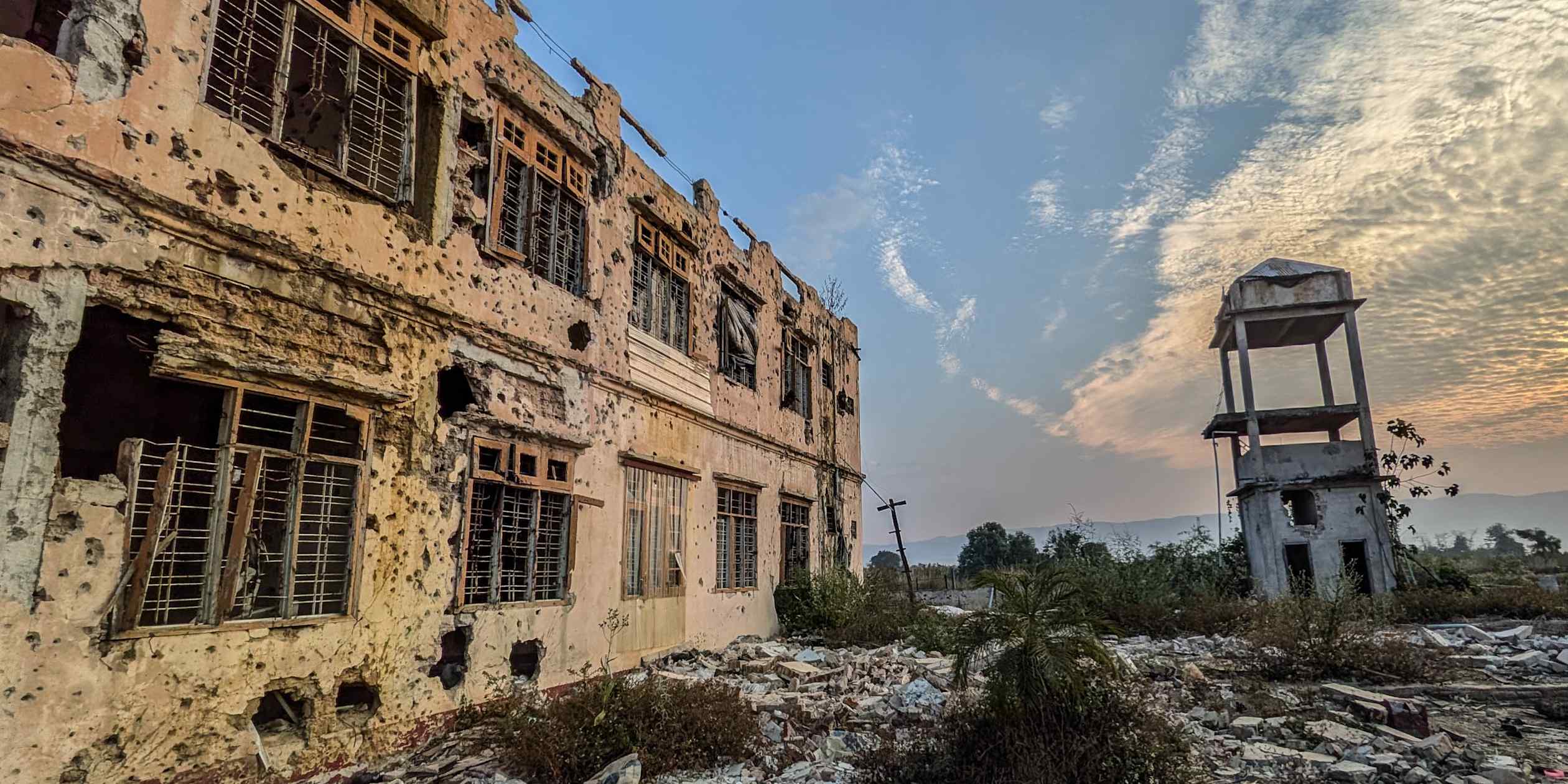 ‘Everything had been looted’: Myanmar’s civil war takes heavy toll