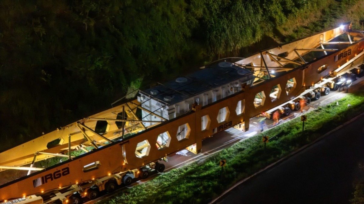 Load of 845 tons from Guarulhos mobilizes large operation