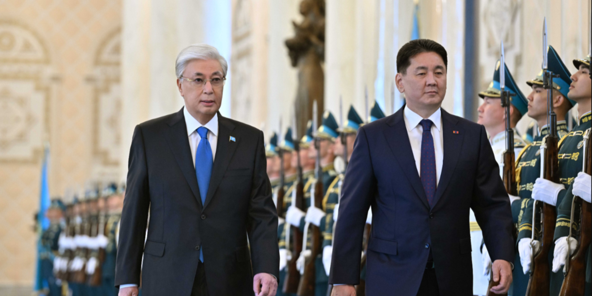 Mongolia courts Kazakhstan, seeks path between China and Russia