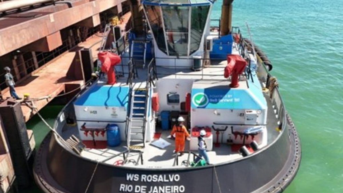 Wilson Sons tests biofuel on tugboats at Porto do Açu