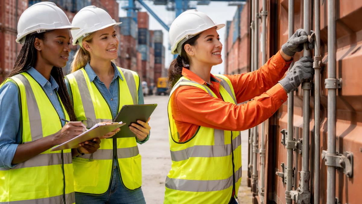 Women gain the opportunity for free qualification in container inspection at the Port of Santos