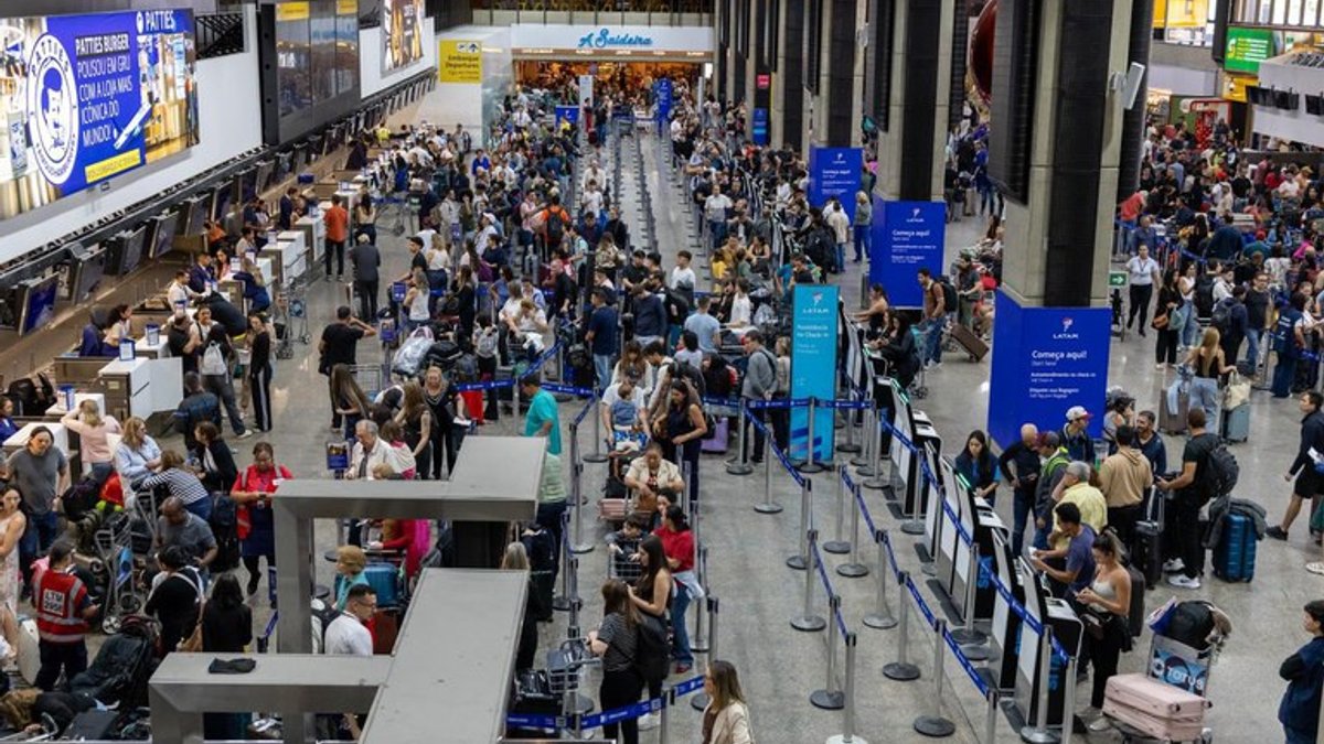 Brazil places three airports among the busiest in Latin America, driven by record investments in the sector