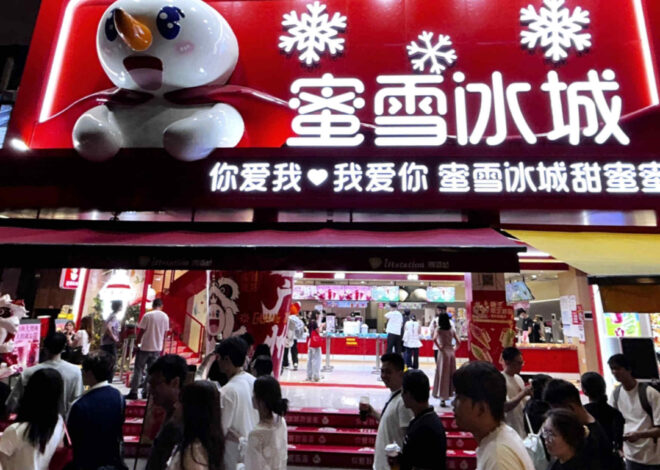 China ice cream chain Mixue takes page from Labubu with Snow King merch