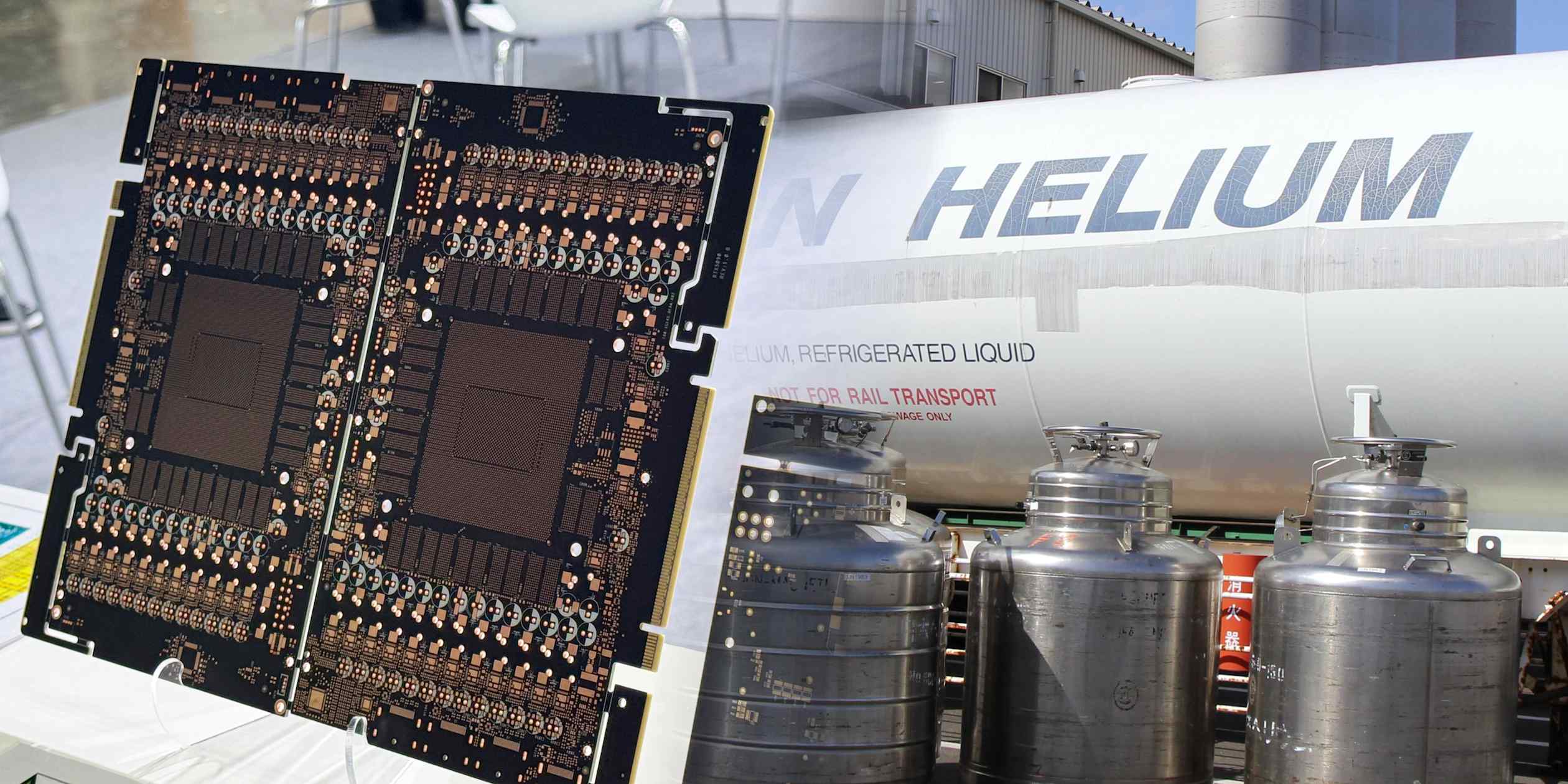 Helium tank and solvent shortages latest Iran war pain for tech suppliers