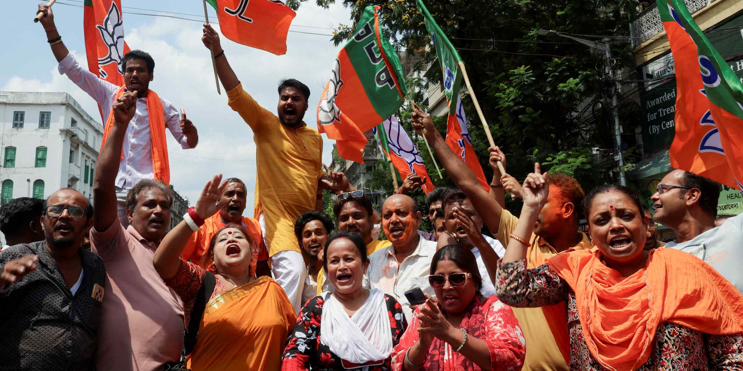 India’s ruling BJP looks on course to score historic win in West Bengal